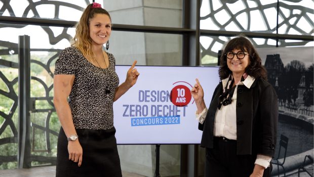 Photos des marraines de la 10e édition du concours Design Zéro Déchet 2022, Lénaïg Corson et Régine Charvet-Pello