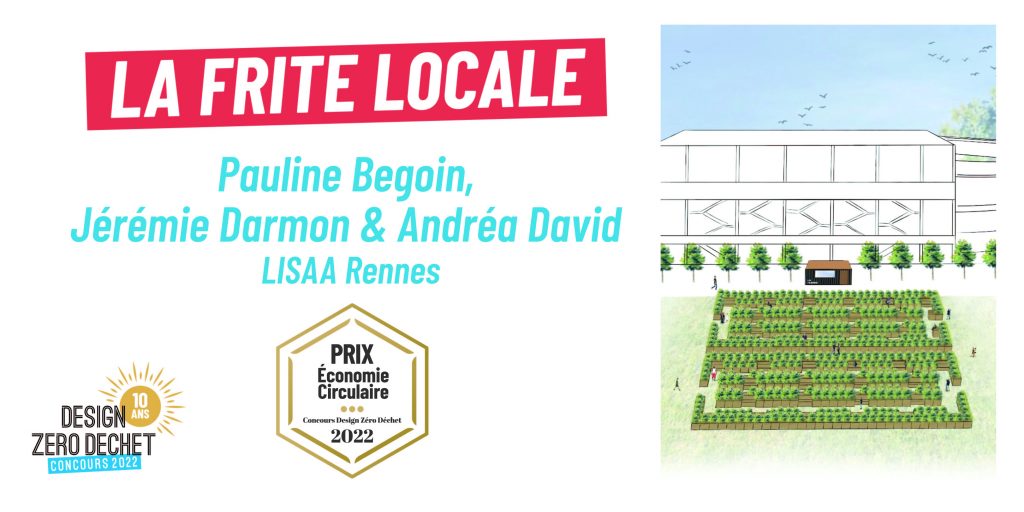 Photo du projet La frite locale, lauréat du concours Design Zéro Déchet 2022